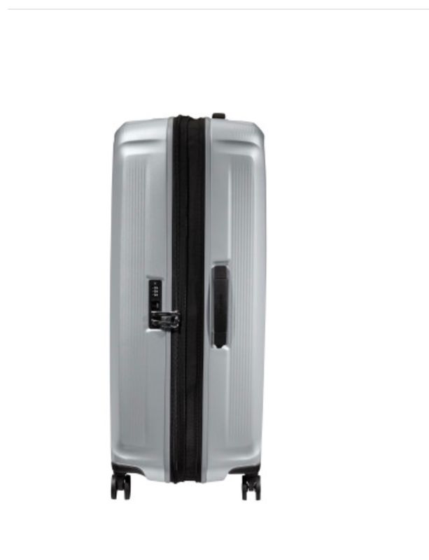Samsonite Nuon Spinner 81 cm EXP 125/137 L – Matt Silver