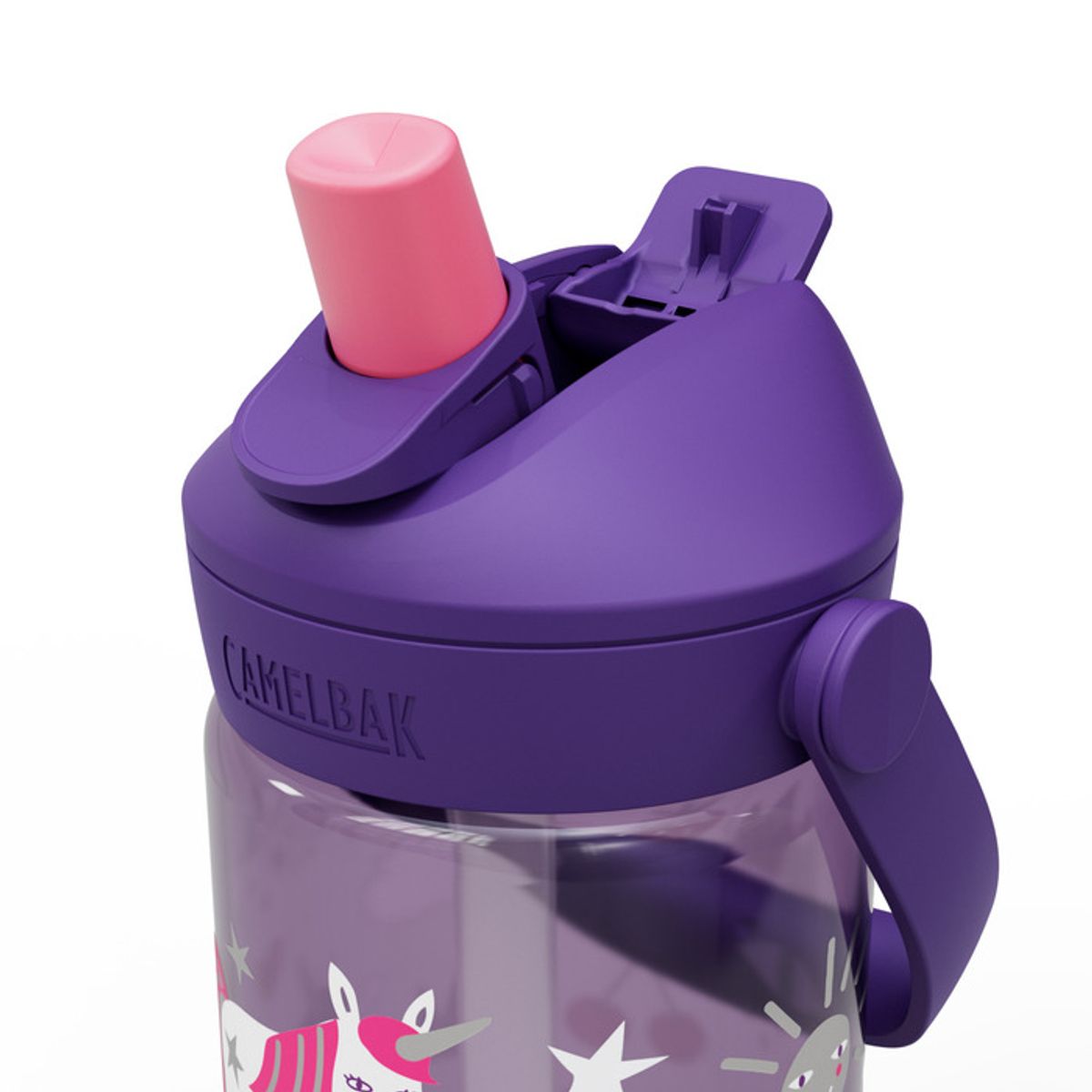 Camelbak Drikkeflaske Barn, Thrive Flip Straw Kids 400mL, Unicorn Party