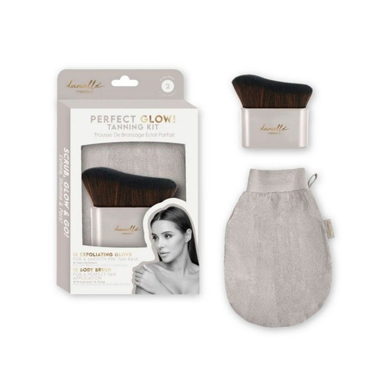 Komplett selvbruningssett fra Danielle Creations