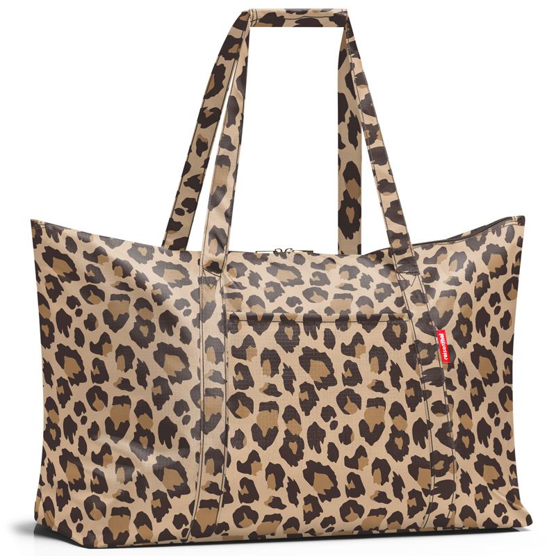 Sammenleggbar bag 30L Mini Maxi Leo Macchiato - Reisenthel