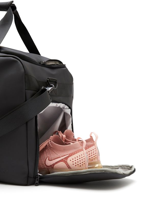Baltimore treningsbag med skopose – nubuck PU-skinn – Black