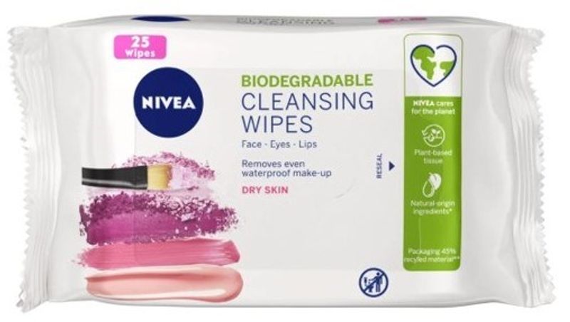 Sminkefjerner 25 servietter - Nivea 