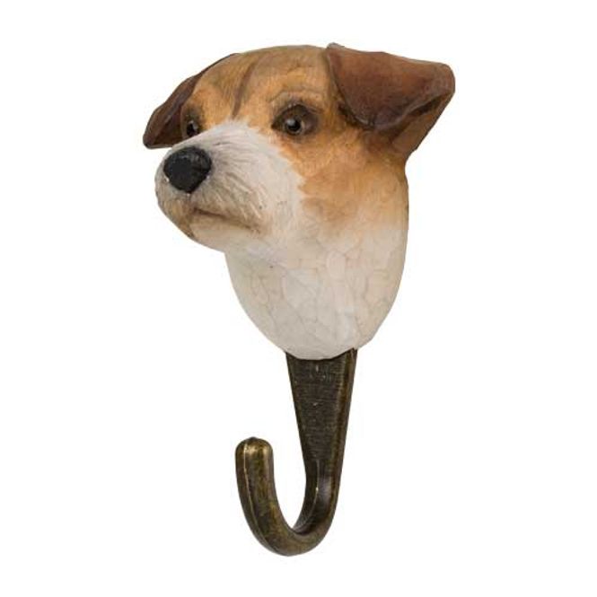Hovedbilde Håndskåret Krok – Jack Russel Terrier  Wildlife Garden
