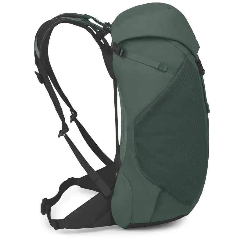 Superlett dagstursekk Hikelite LT 30 fra Osprey, Tundra Green