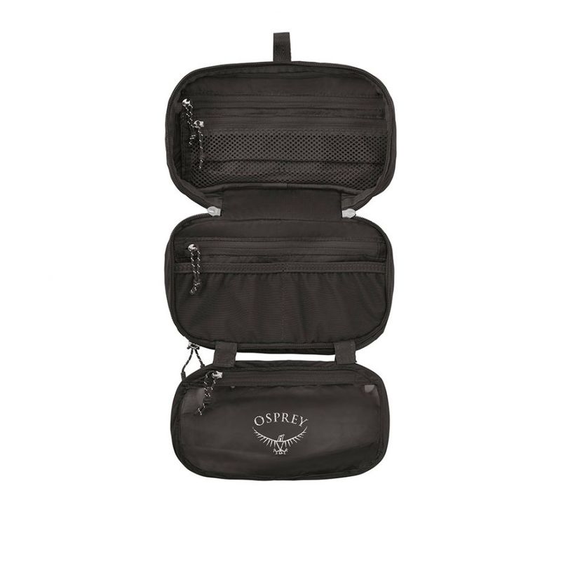 Osprey Ultralett Zip toalettmappe opphengbar, sort