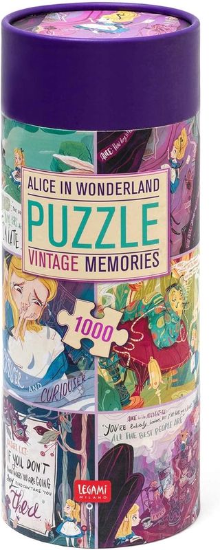 Puslespill Alice i Eventyrland 1000 brikker,  Legami 