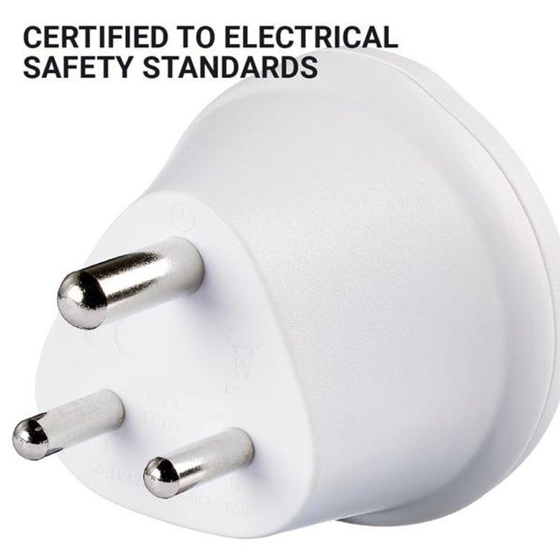 Adapter til India (Type D) - Go Travel