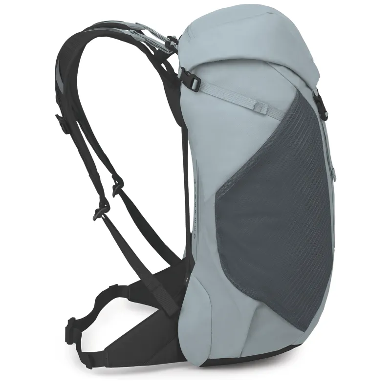 Superlett dagstursekk Hikelite LT 30 fra Osprey, Silver Lining