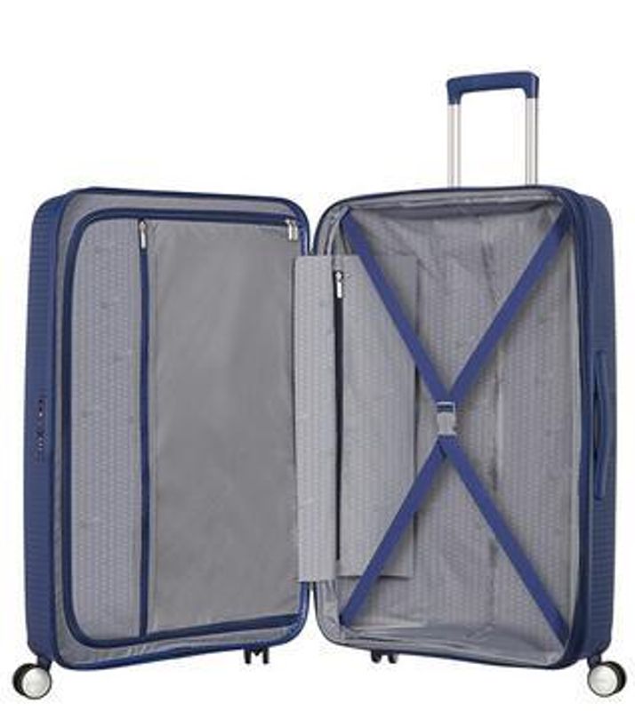 Koffert utvidbar 71-81L og 4 hjul Soundbox 