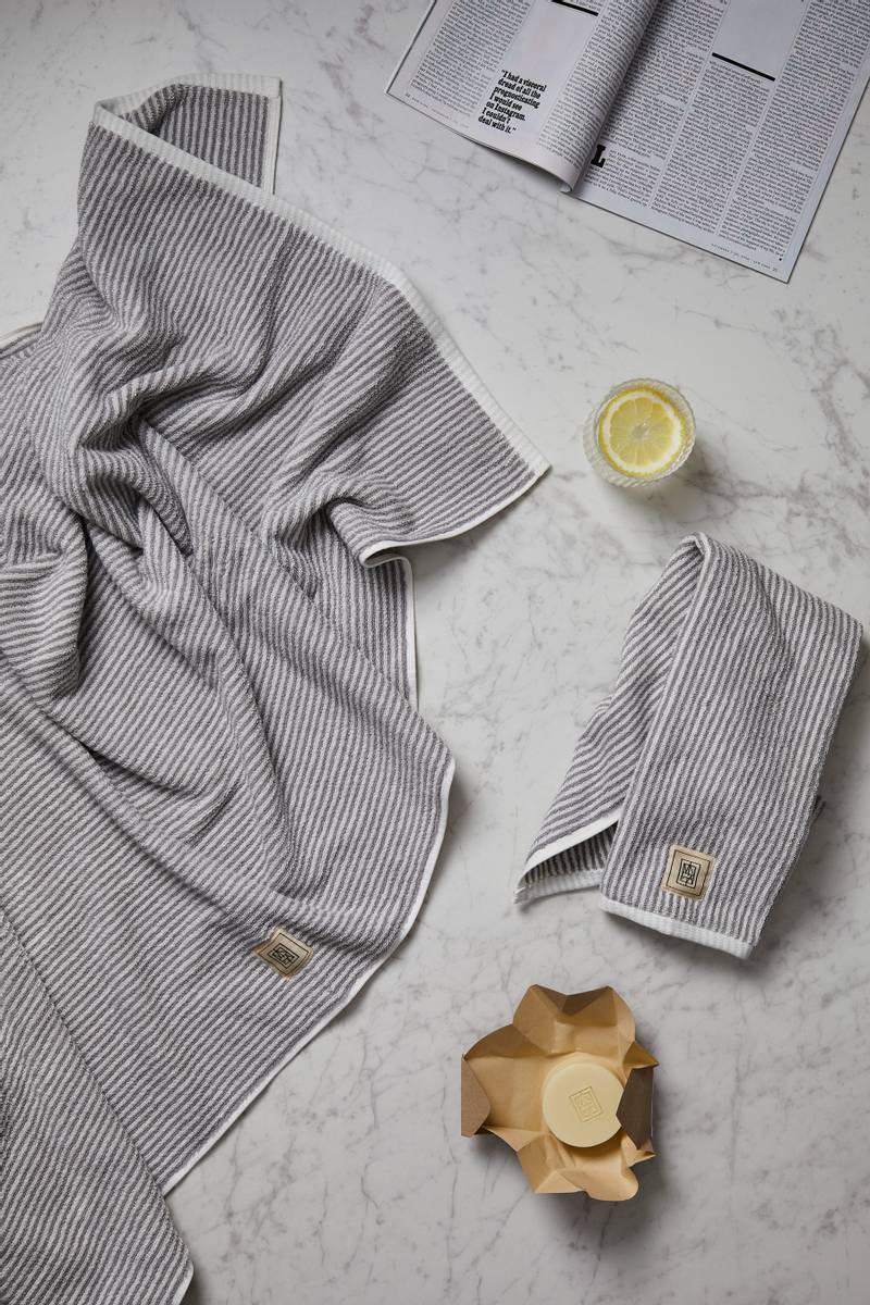 Montgomery håndklesett dobbelt ply-ringspunnede jacquard