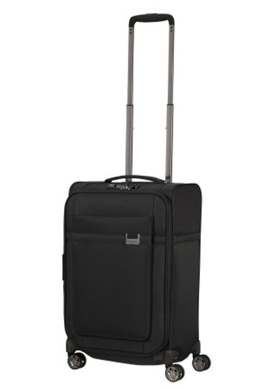 Samsonite Airea Utvidbar Kabinkoffert 38/43,5 L – Sort
