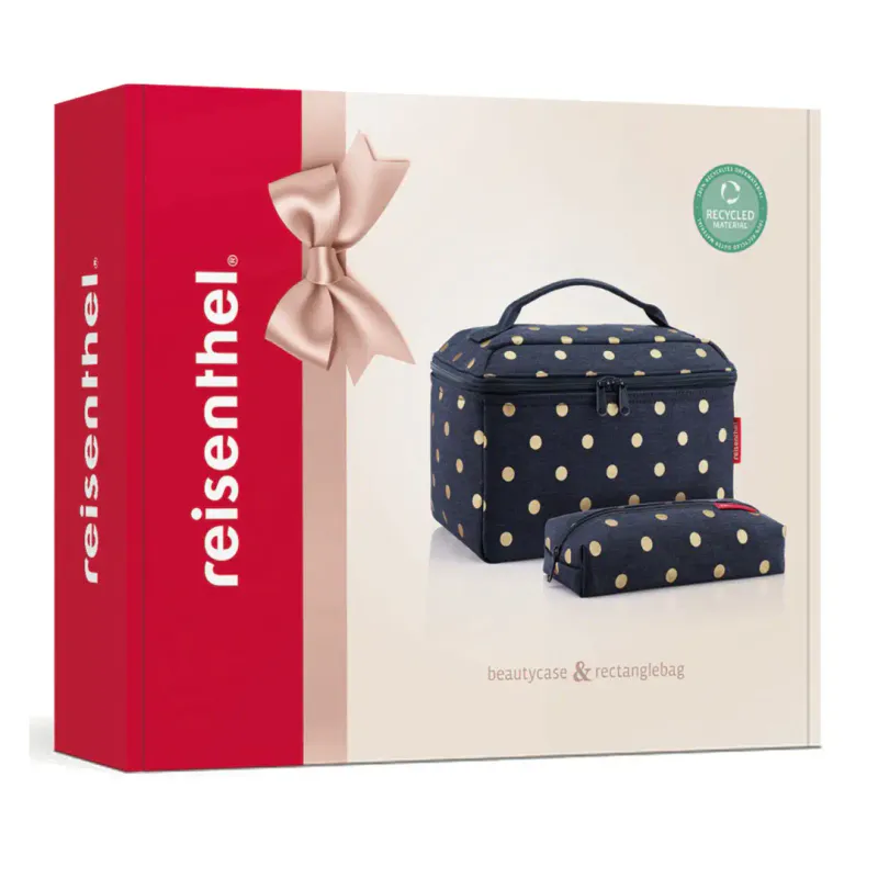 Reisenthel Gavesett Toalettmappe & Sminkepung Dots Blue 