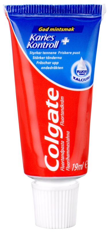 Tannkrem i mini 19 ml Colgate