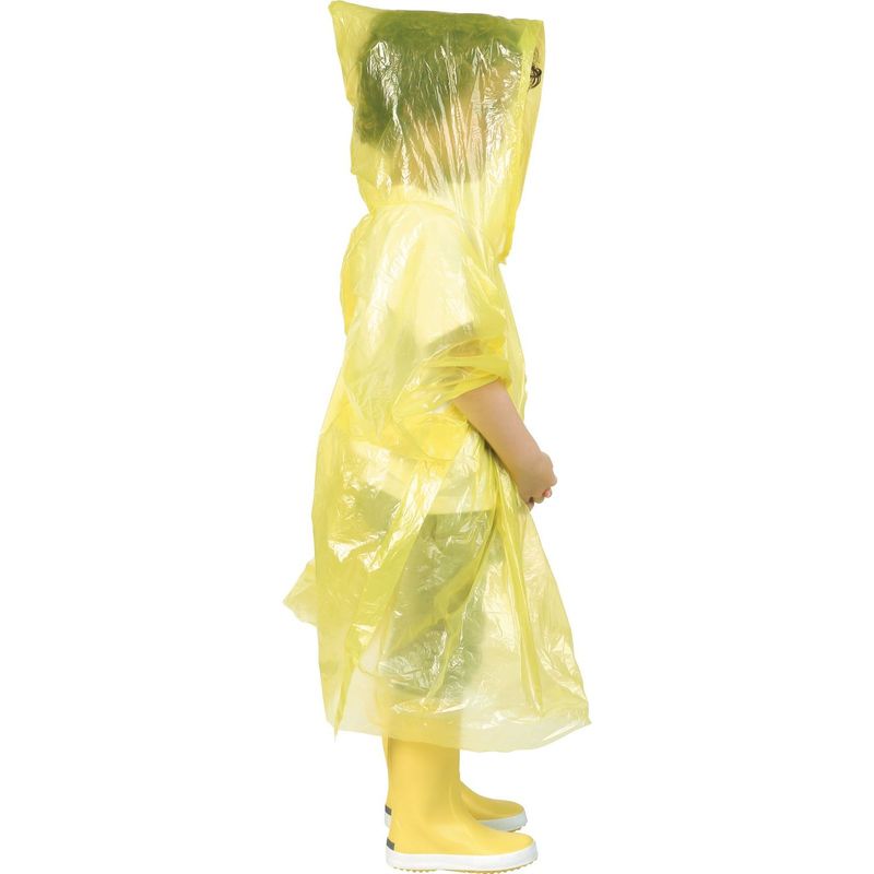 Regnponcho til barn med pouch 2 pk