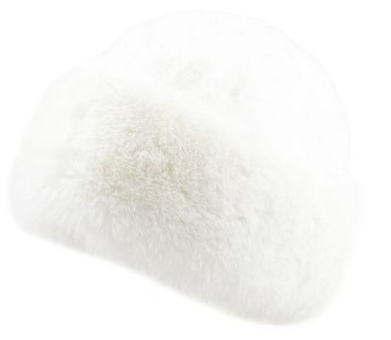 Pelslue  Super Fluffy, hvit
