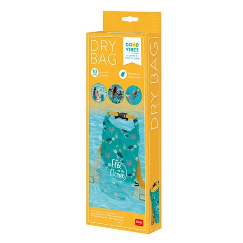 Vanntett Pakksekk 10L Sea Turtle Legami