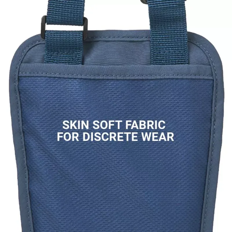 Nakkepose for pass RFID (Passport Pouch), Blueberry fra Go Travel