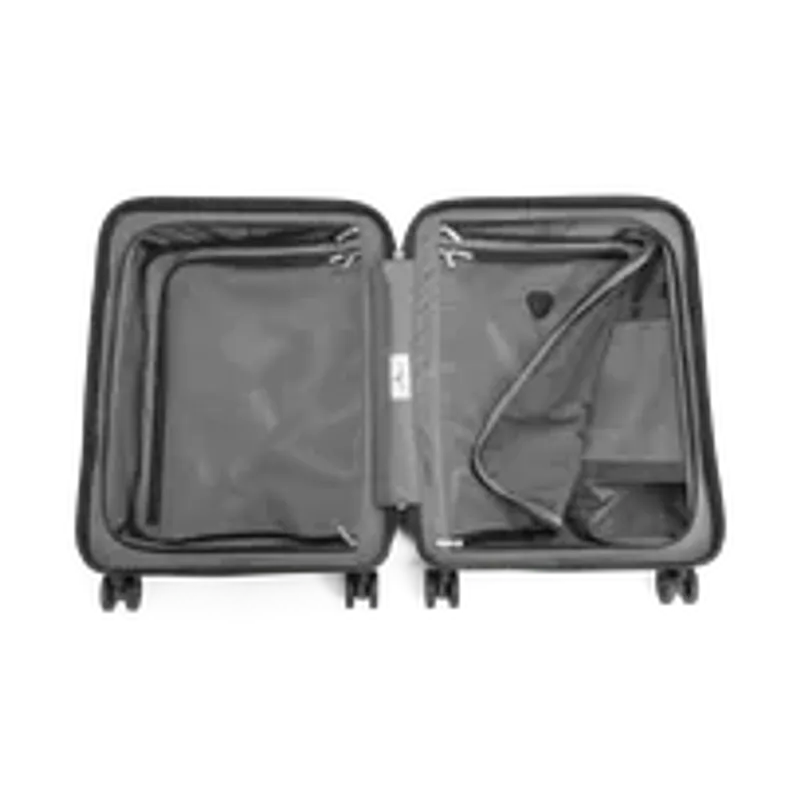 North Pioneer Vintage Pro Kabinkoffert, 4 hjul, 55 cm, 38L, Sort