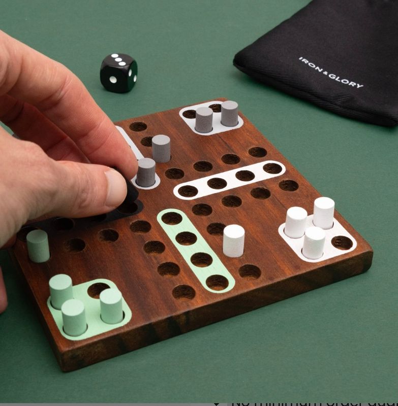 Iron & Glory Ludo i treboks