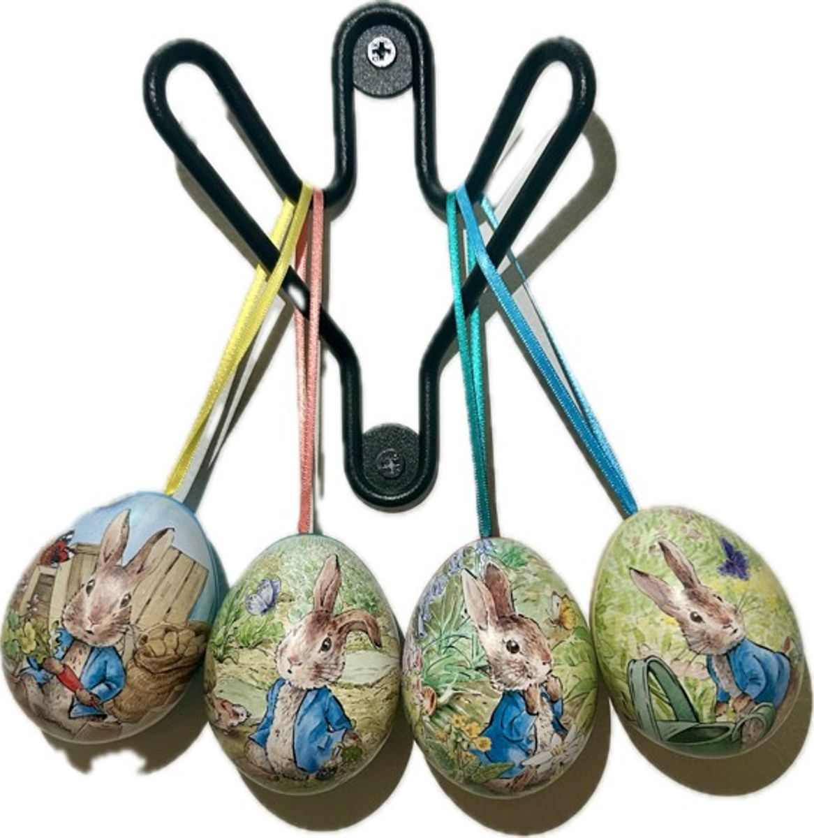 Peter Rabbit mini påskeegg, oransje snor